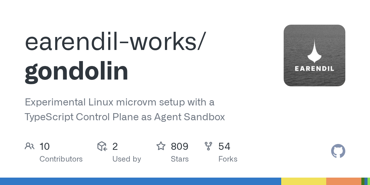 Gondolin GitHub repository