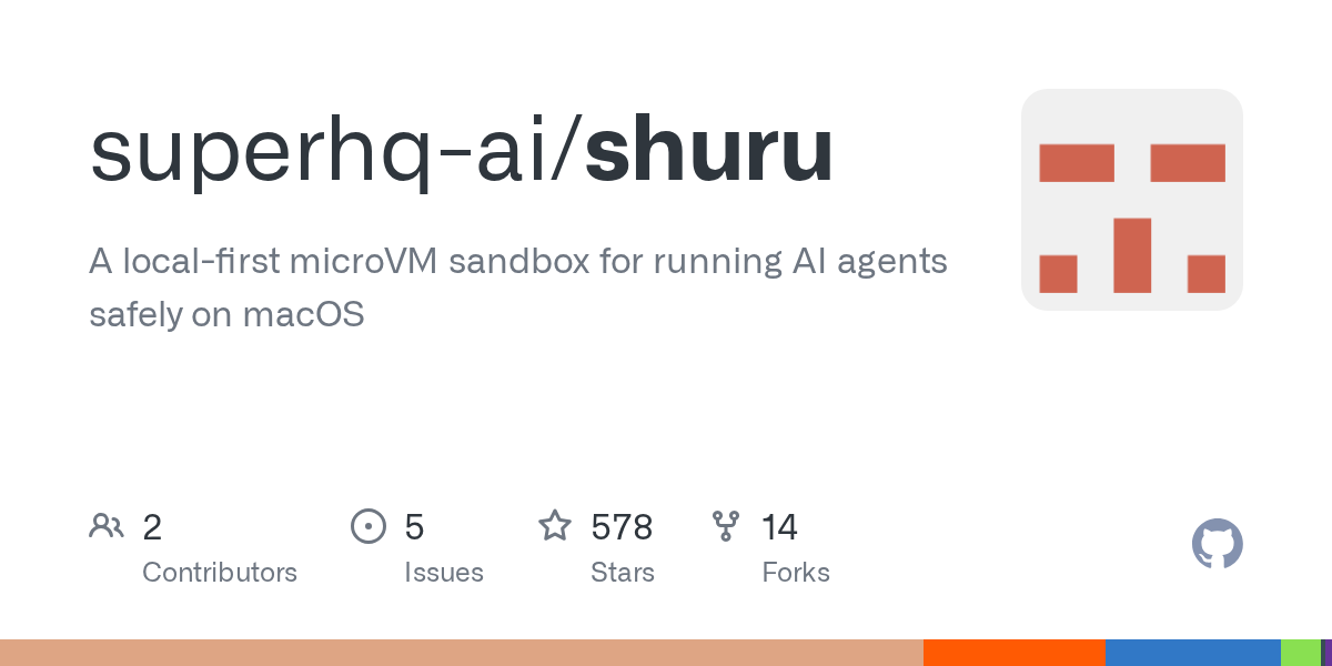 Shuru GitHub repository