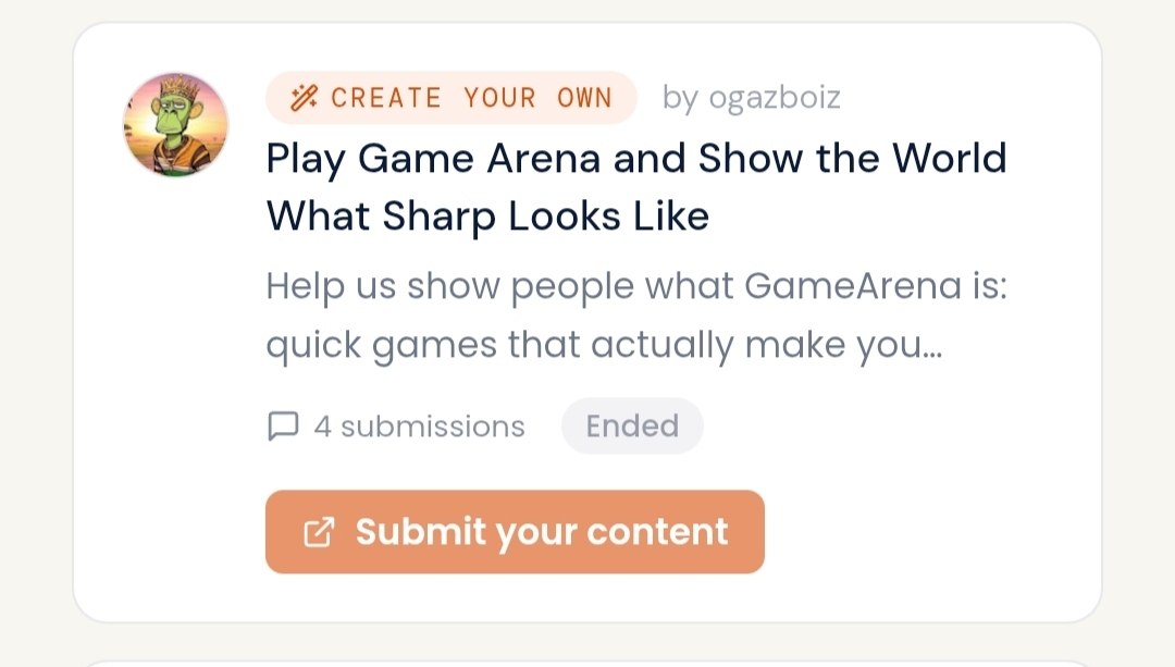 Amplify's Create Content view: builder content briefs for GoodDollar products with submission counts and status, each with a manage-submissions control.